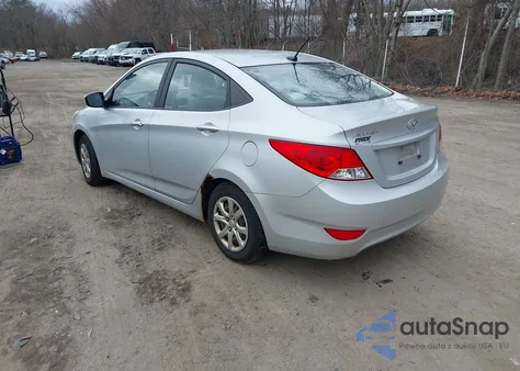 2012 Hyundai Accent Gls z USA, uszkodzony, nr VIN KMHCT4AE2CU157544